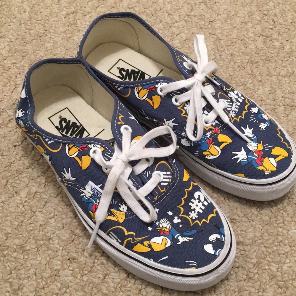 Vans Disney Donald Duck authentic Sz 7